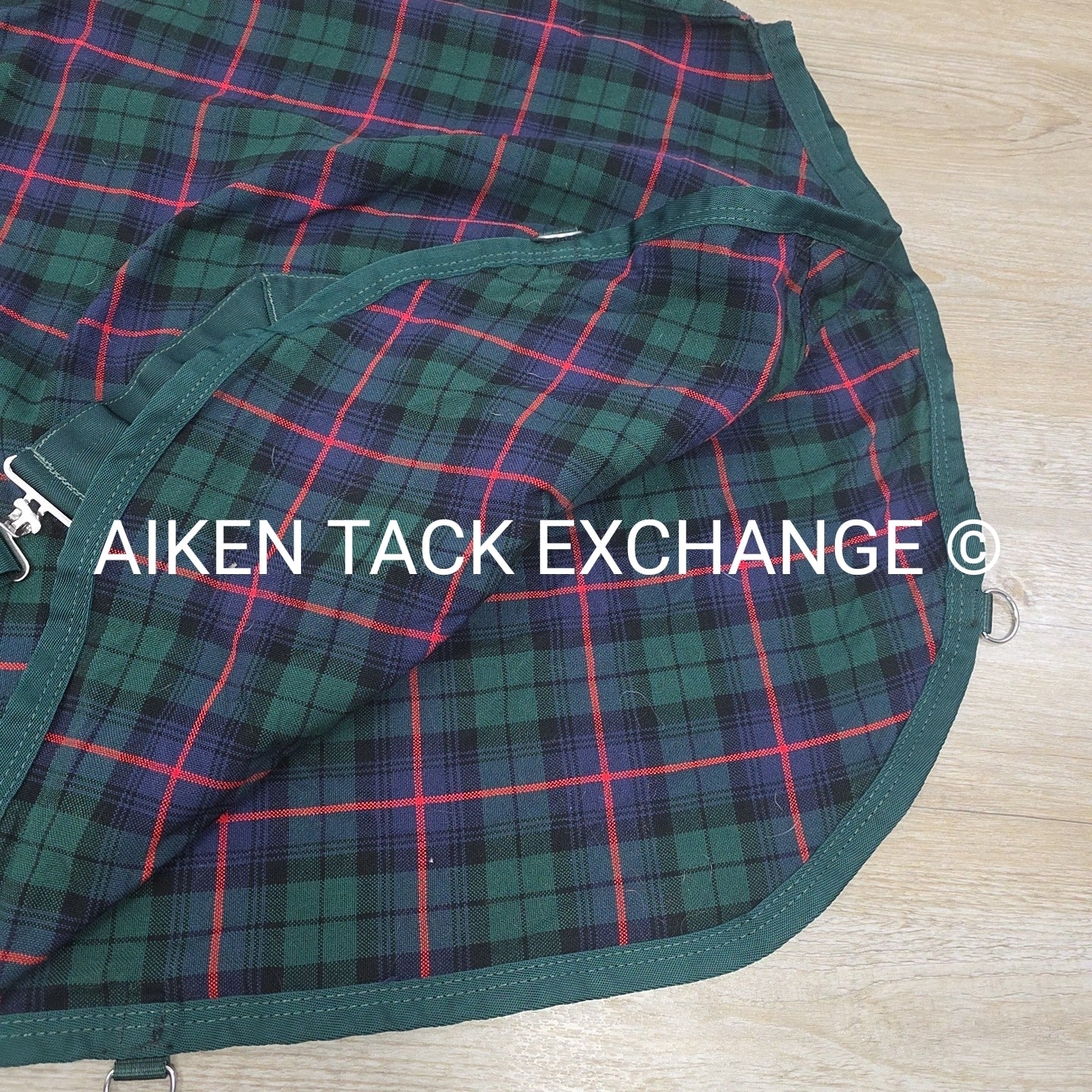 5/A Baker Original Tartan Plaid Stable Sheet, Size 72"