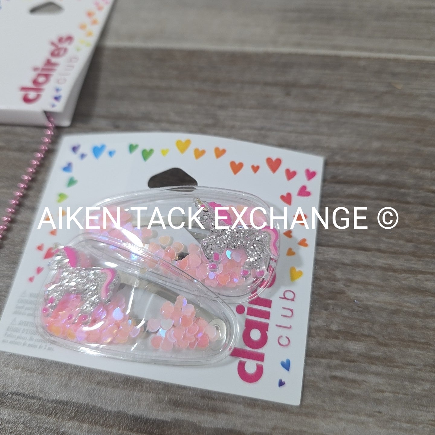 Claire's Club Bundle - 2 Necklaces, 2 Hair Clips