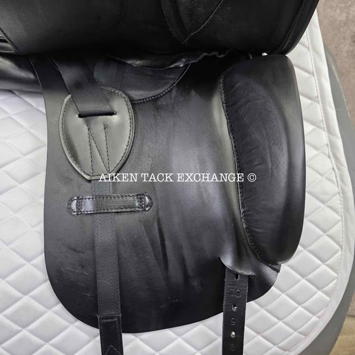2017 Prestige X-D2 K Zero Monoflap Dressage Saddle, 18" Seat - Short Flap, Medium Tree, Wool Flocked Panels