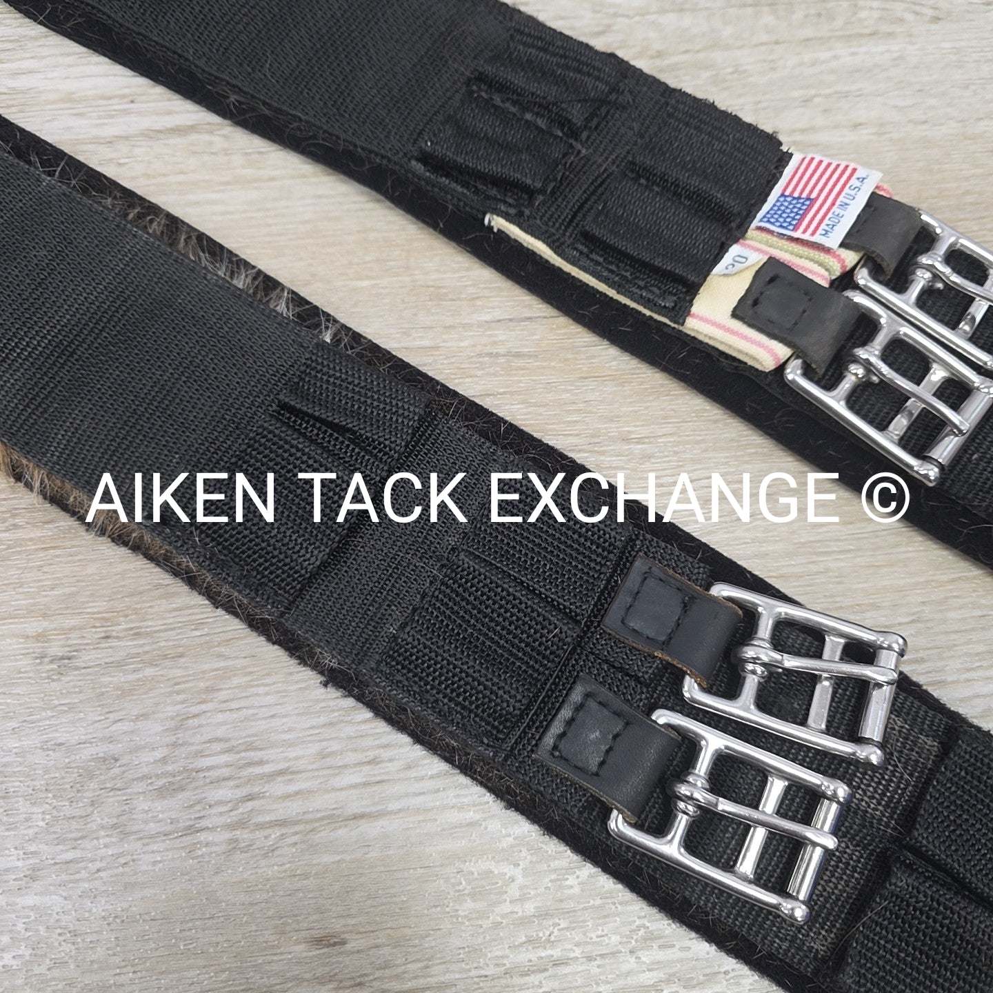 BARGAIN BUNDLE: 2 Professional's Choice Dressage Girths, Black, 30"