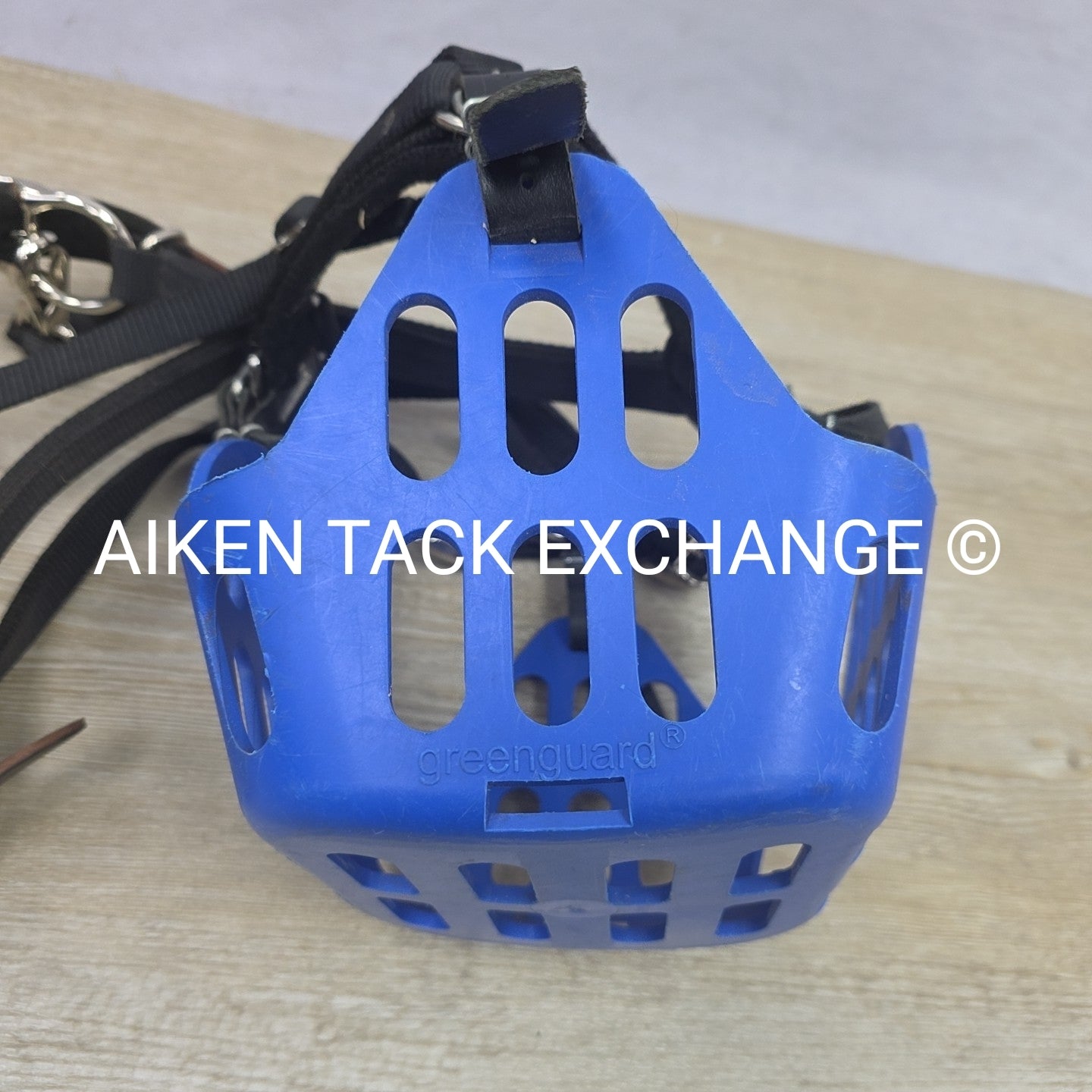 GreenGuard Grazing Muzzle with Breakaway Halter, Size Horse
