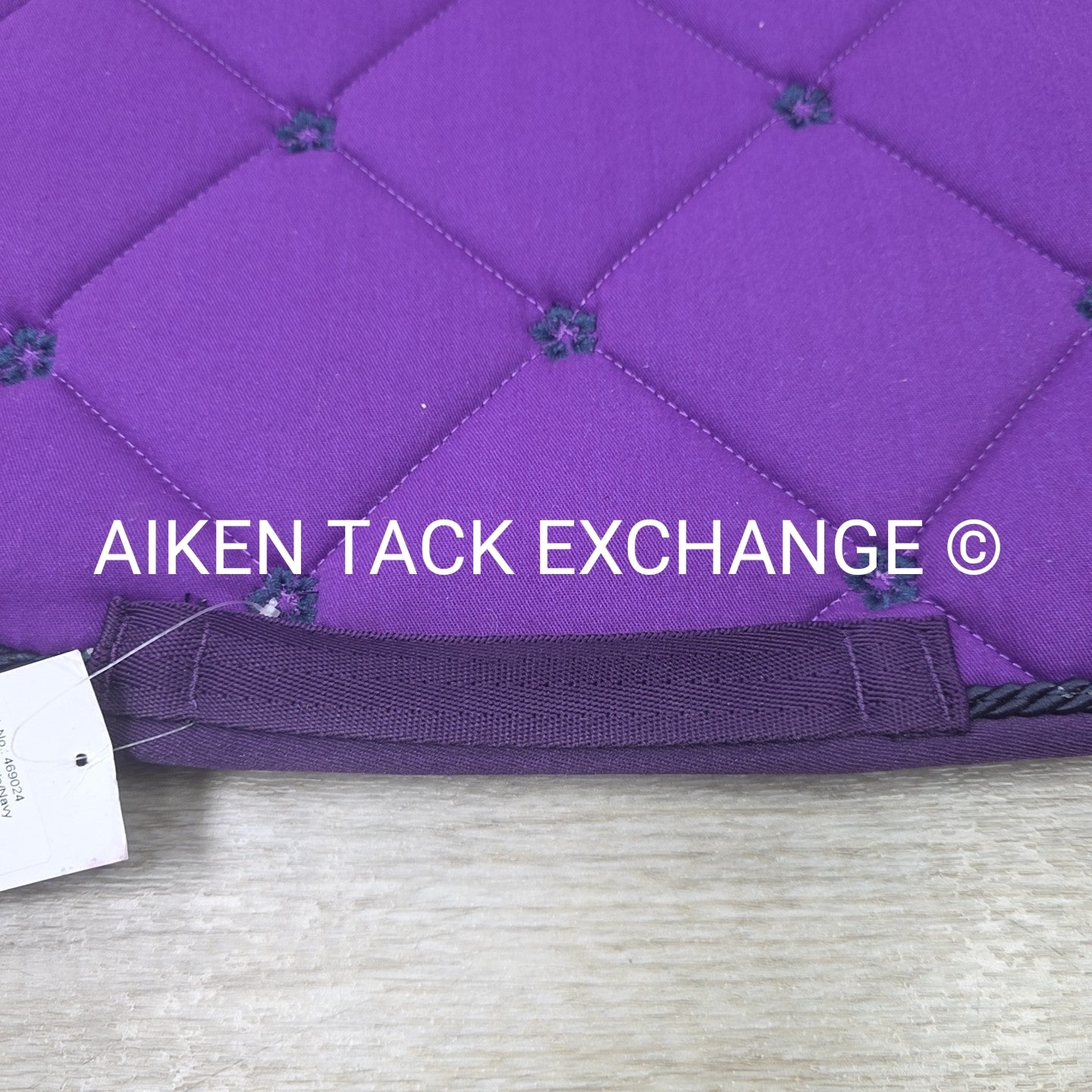 Centaur Hibiscus All Purpose Saddle Pad, Purple, Brand New