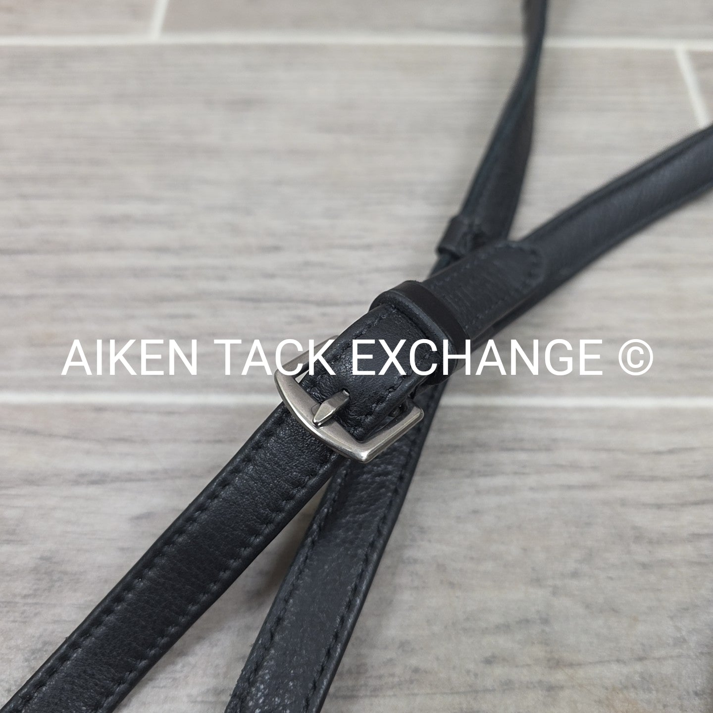 Passier Comfort Leather Reins, Black, 55"