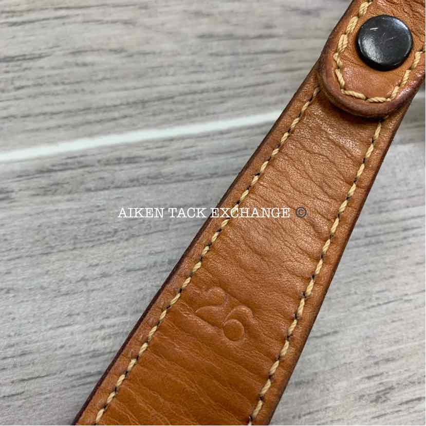 Chacon Tooled Leather Belt, Size 26 (no buckle)