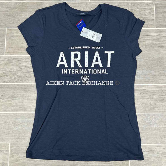 Ariat Short Sleeve Block Logo T-Shirt, Size Large