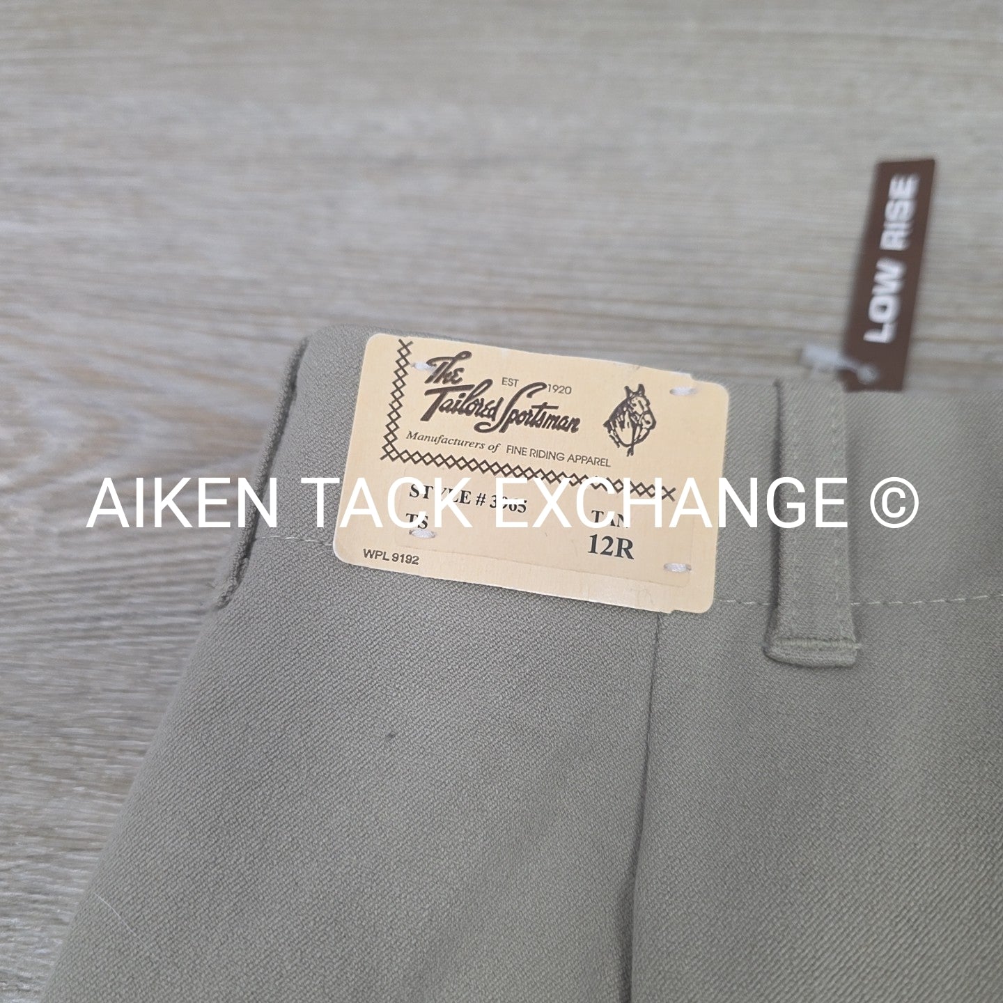 Tailored Sportsman "TS" Knee Patch Breeches, Size 12