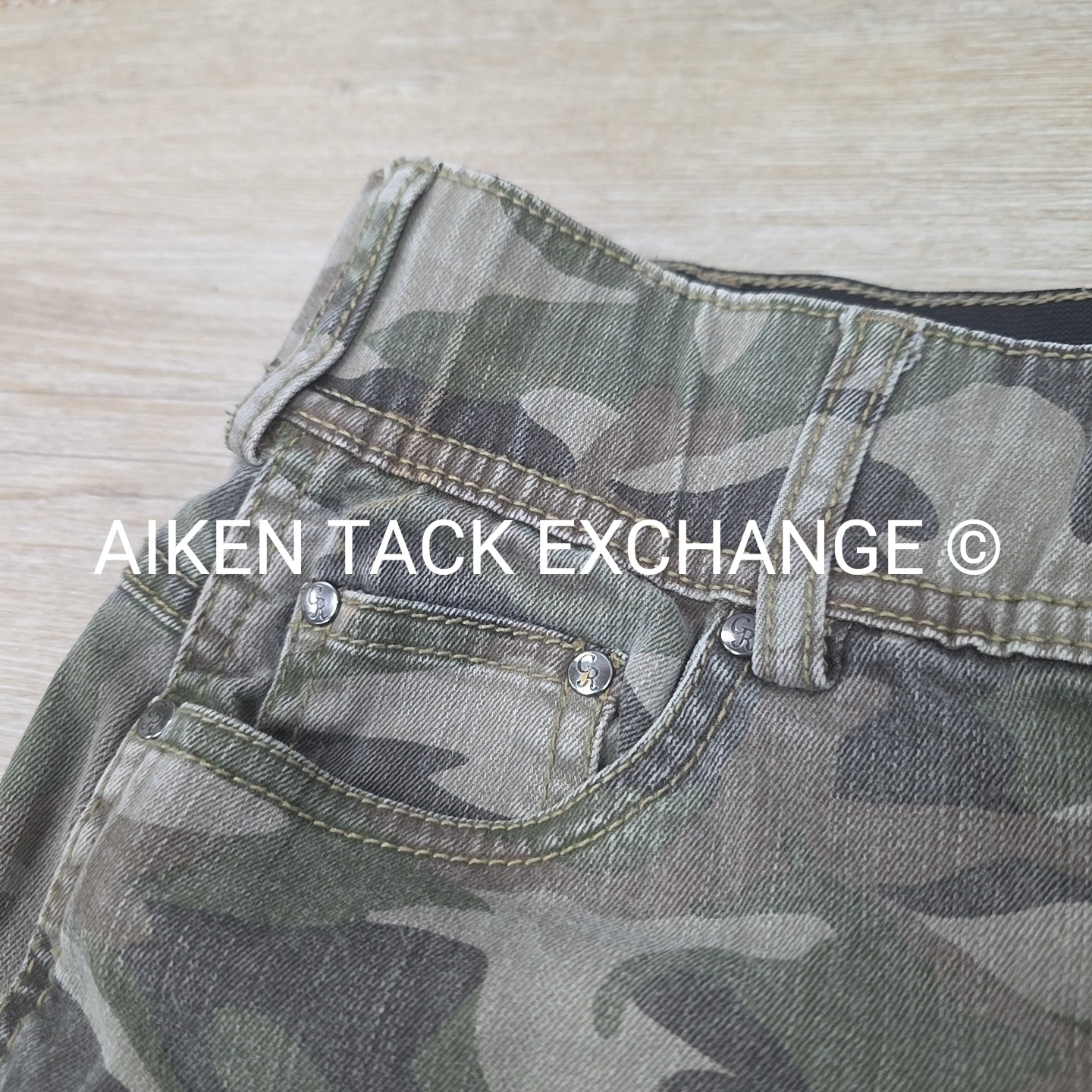 Goode Rider Full Seat Camo Breeches, Women's 30 Long