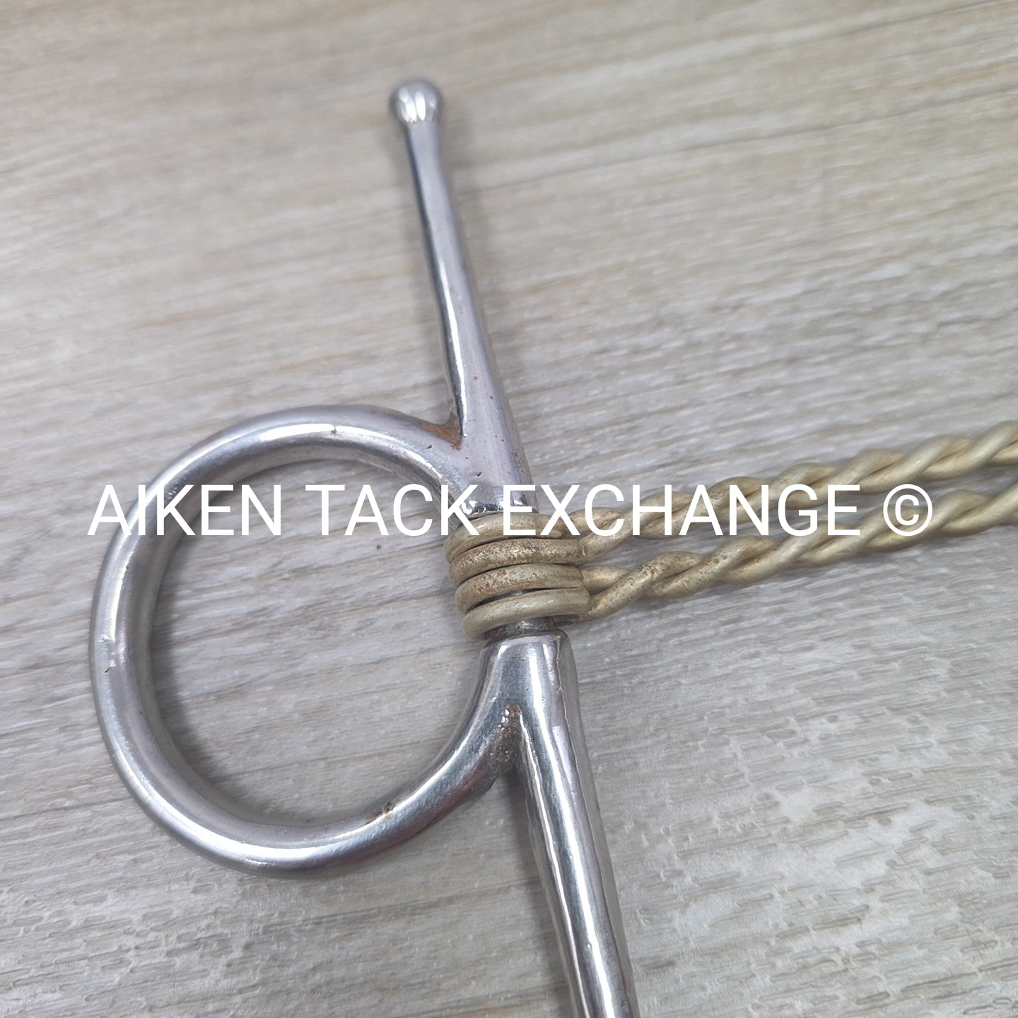 Full Cheek Double Twisted Wire Bit 5"