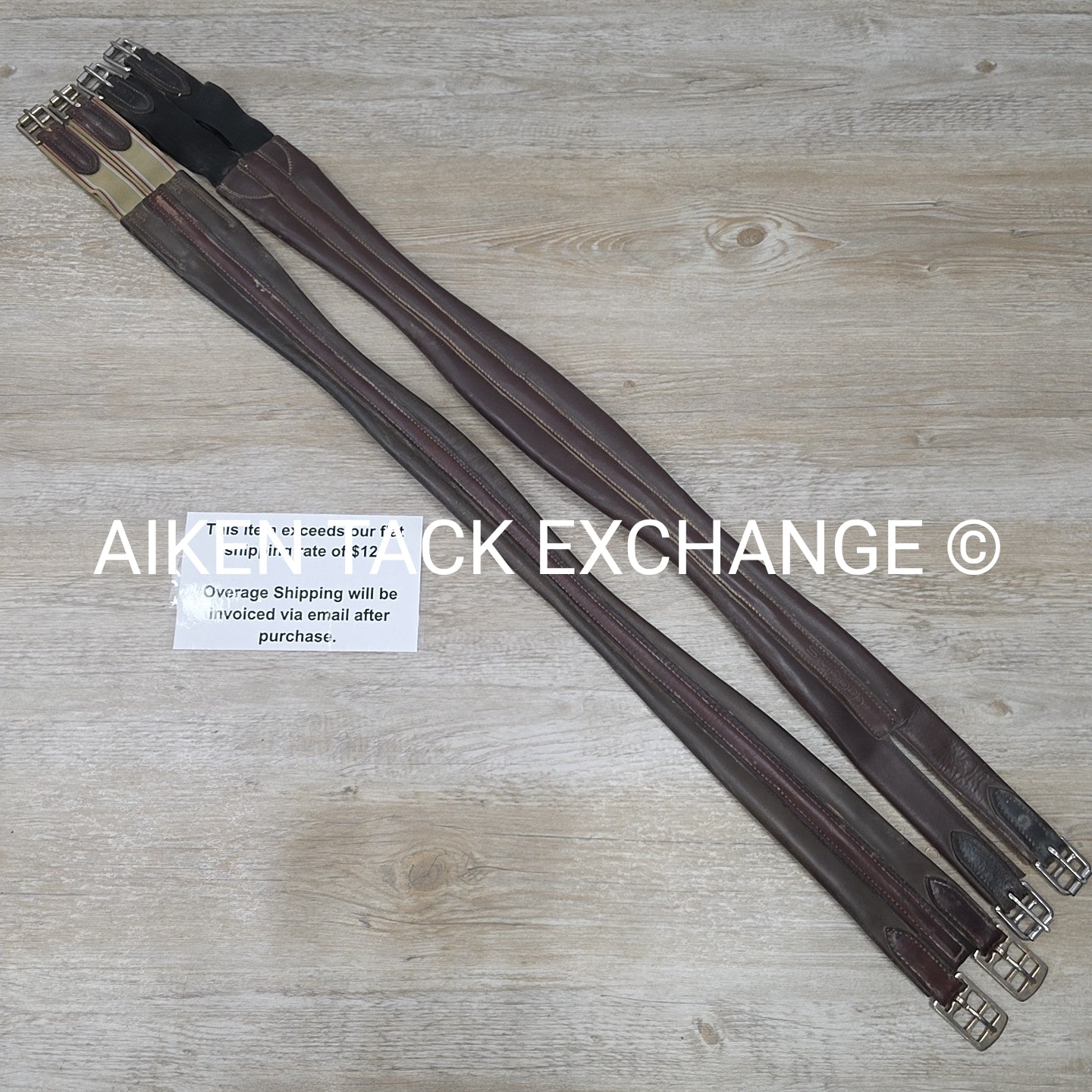 BARGAIN BUNDLE: Stubben Girth & Unknown Girth, On End Elastic, 48"