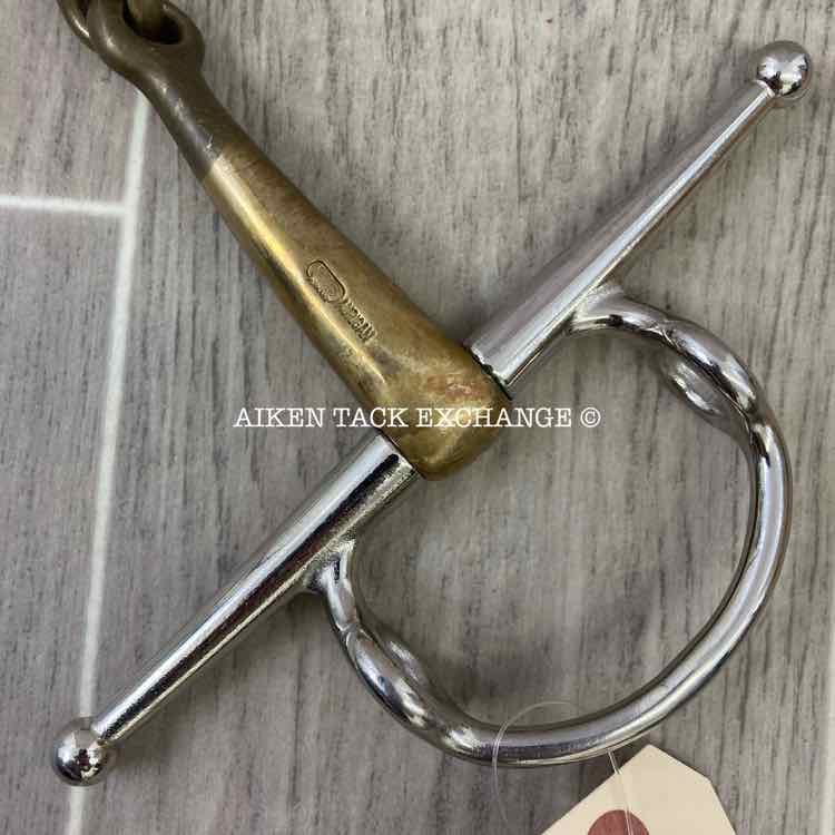Herm Sprenger Single Joint Full Cheek Gag Bit 5.75"