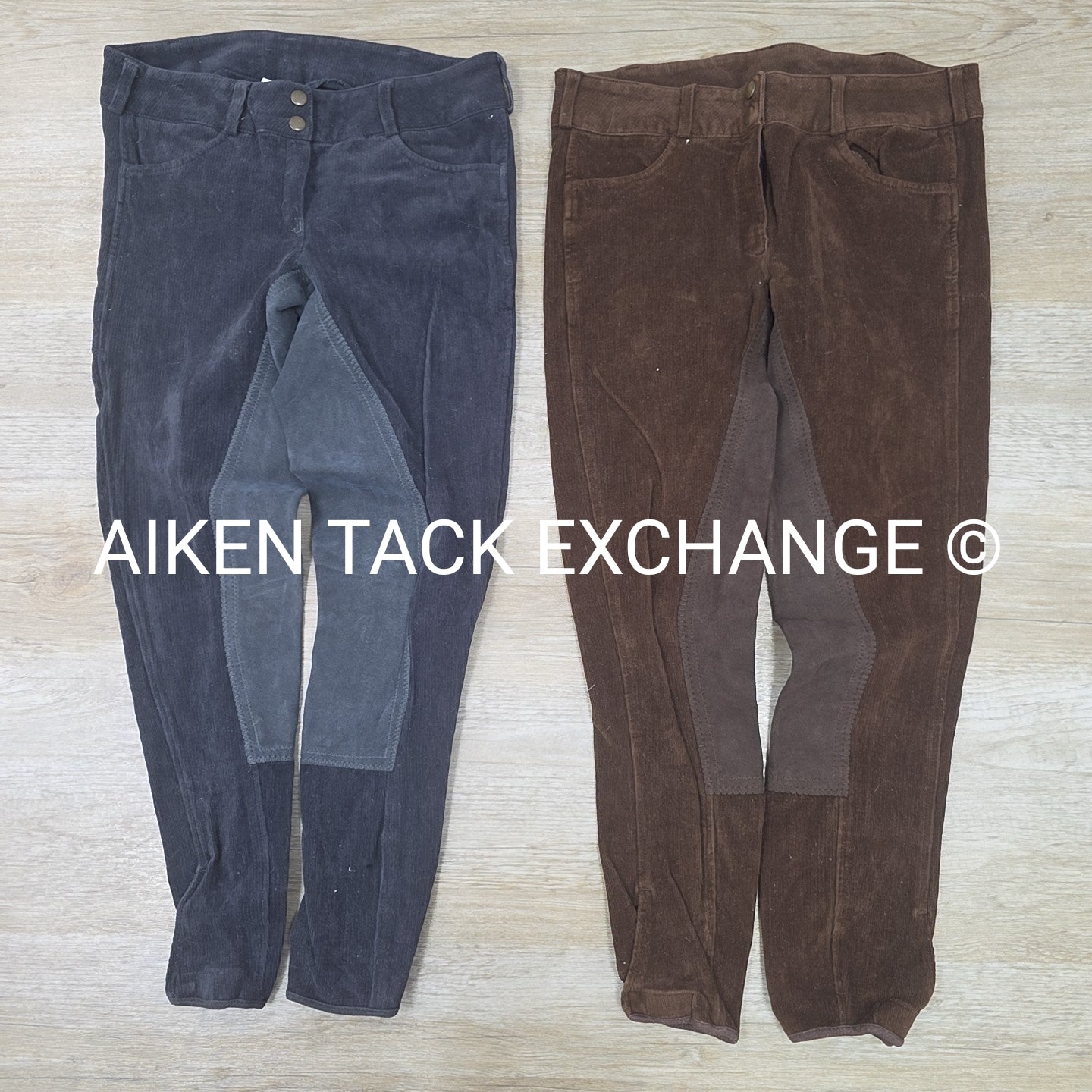 BARGAIN BUNDLE: 2 Pair Corduroy Full Seat Breeches, Size 28