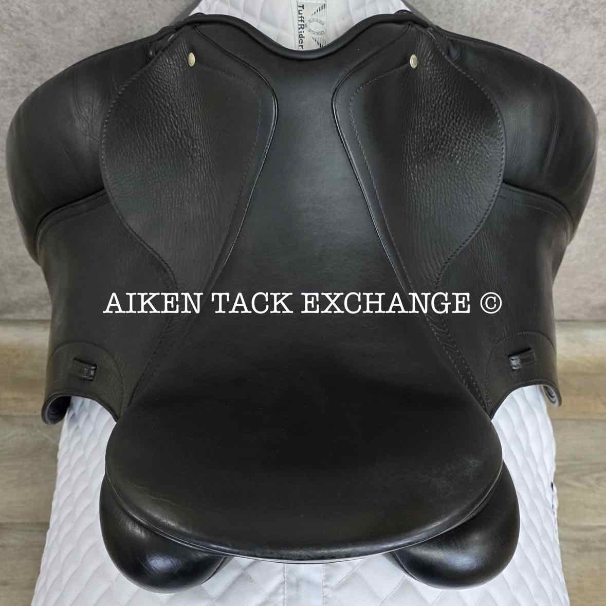 2010 Schleese Wave Dressage Saddle, 16.5" Seat, Adjustable AdapTree, Wool Flocked Panels