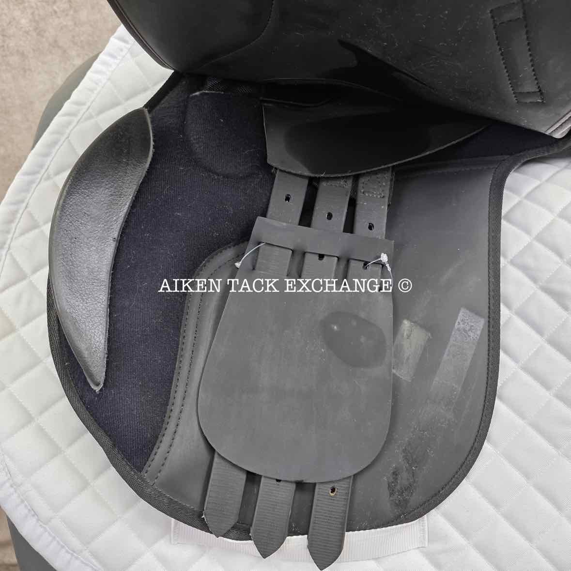 Dover Synthetic ProRide All Purpose Saddle, 17" Seat, Medium Tree, Wool Flocked Panels