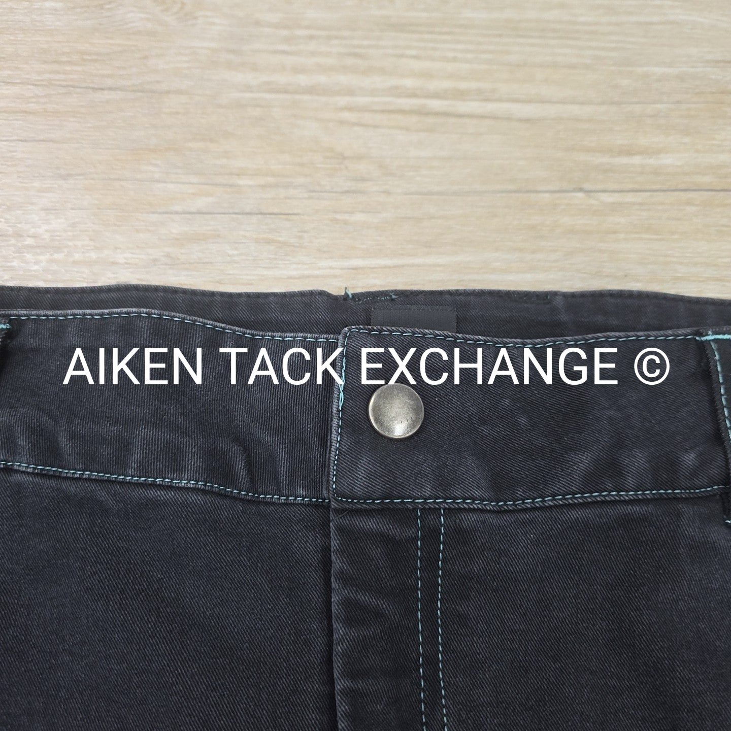 FITS Silicone Grip Full Seat Denim Breeches, Women's XLarge