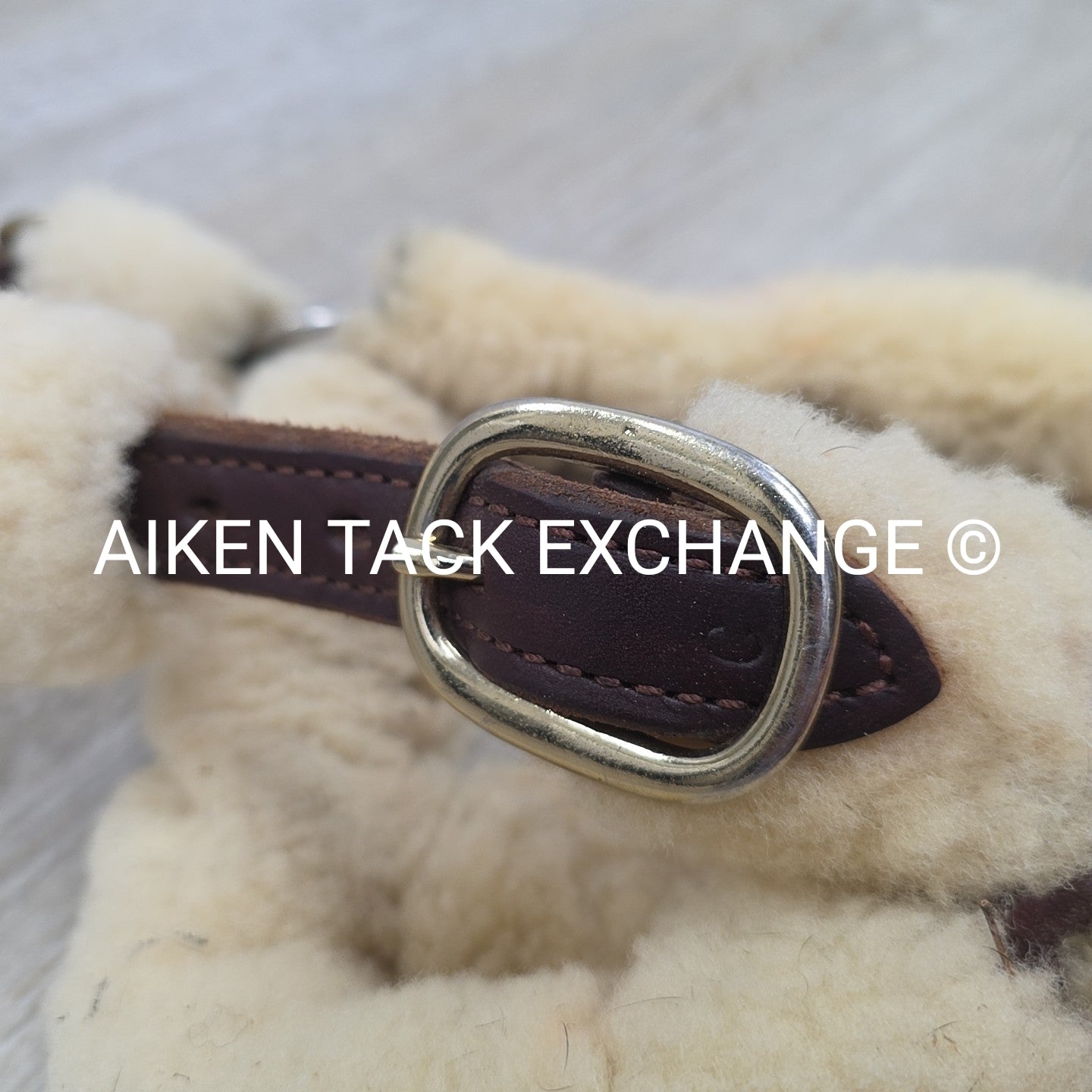 Sheepskin Shipping Halter, Size Cob