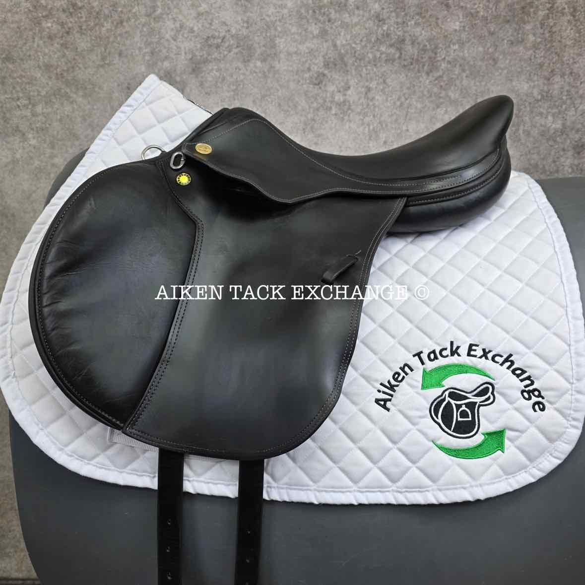 2000 Prestige Eventing Jump Saddle, 16.5" Seat, 33 Tree - Medium, Foam Panels