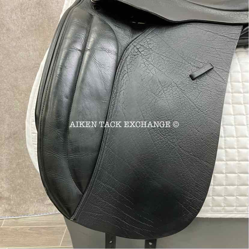 Cynron Dressage Saddle, 20" Seat, Extra Wide Tree, Wool Flocked Panels, Buffalo Leather
