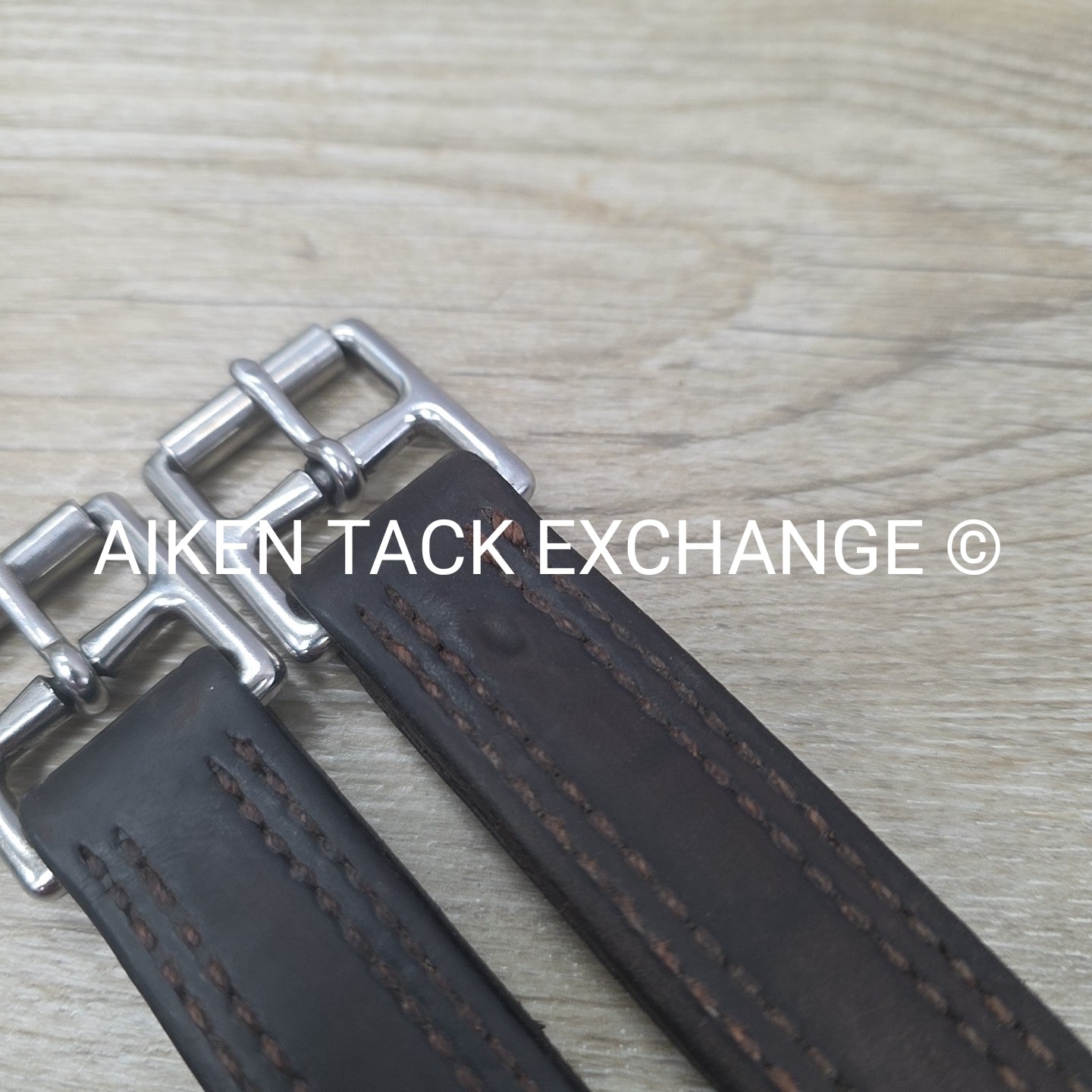 Nunn Finer Nylon Lined Stirrup Leathers, Brown, 50"