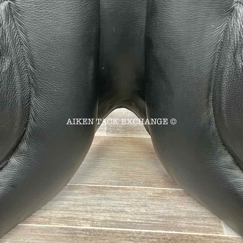 2023 Envy by Custom Saddlery Rhythm Monoflap Dressage Saddle, 17" Seat, Adjustable Tree, Wool Flocked Panels