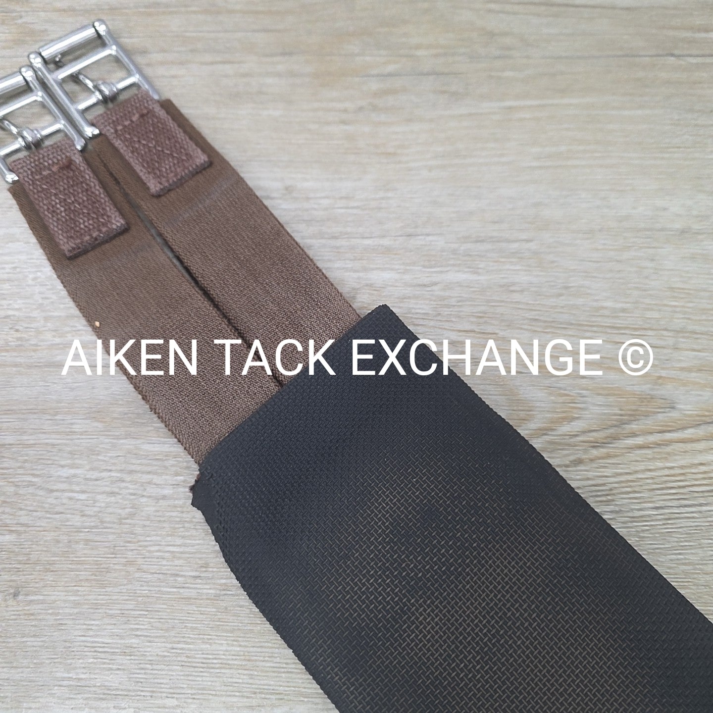 Professional's Choice Double Elastic SMx Girth, Brown, 52"