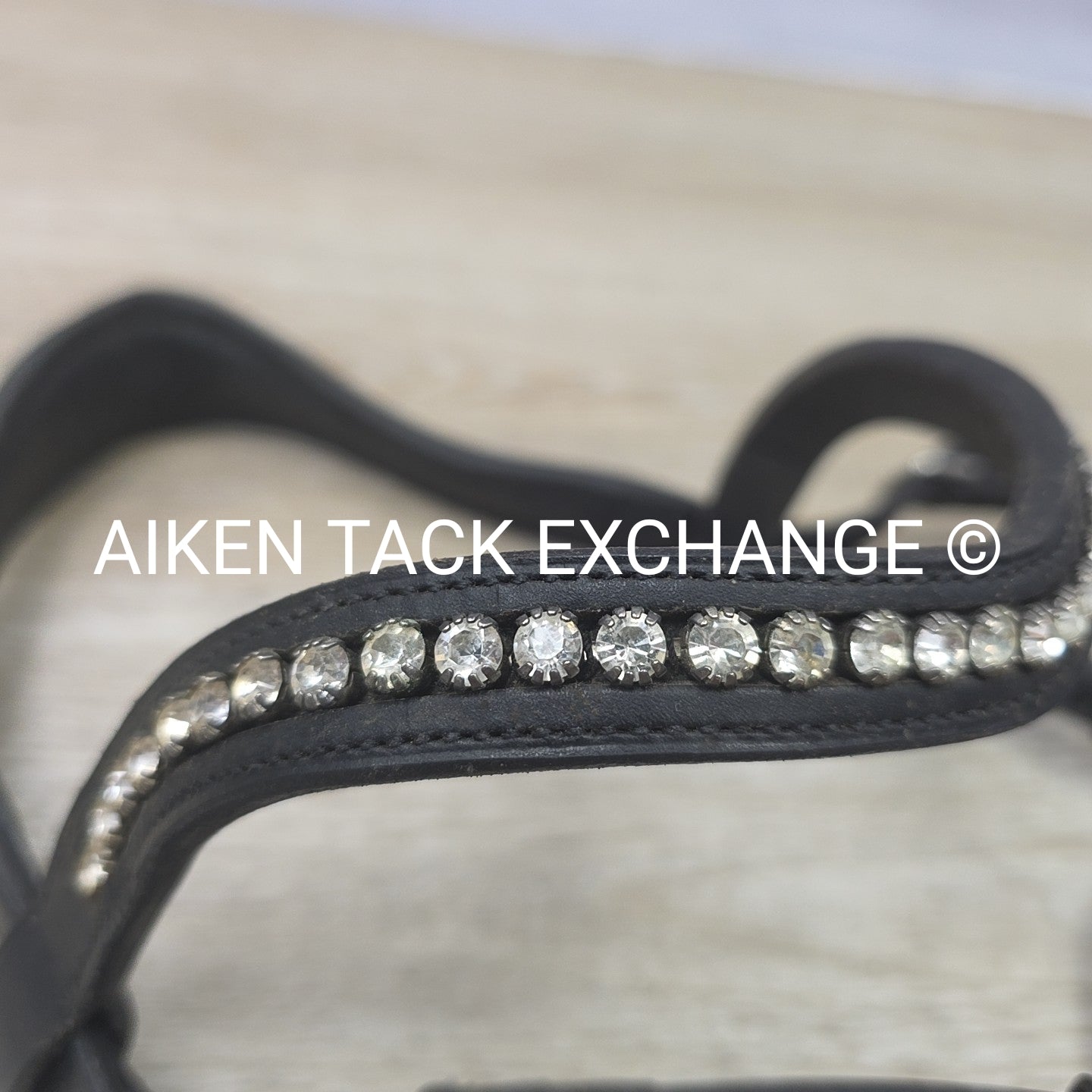 SmartPak Harwich Ergonomic Crystal Dressage Bridle, No Reins, Size Cob