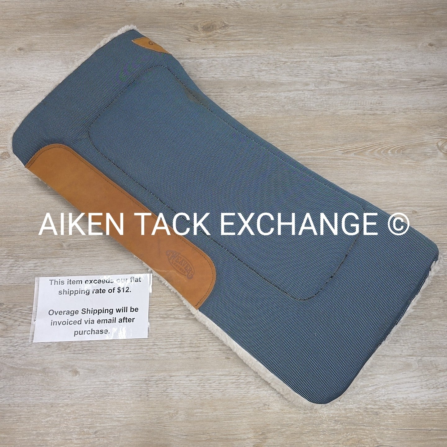 Weaver Leather Contoured Cordura Saddle Pad, 32x32
