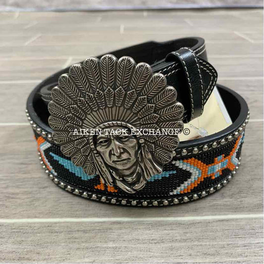 3D Belt Company Native Beaded Belt, 32