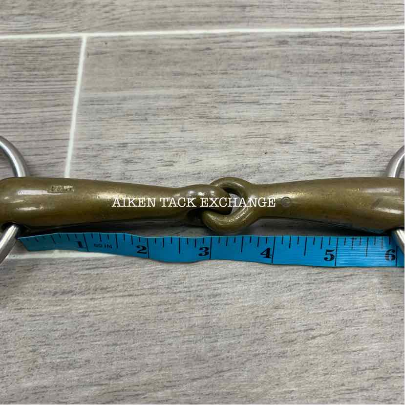 Herm Sprenger Aurigan Heavy Weight Single Joint Loose Ring Bit 5.75"