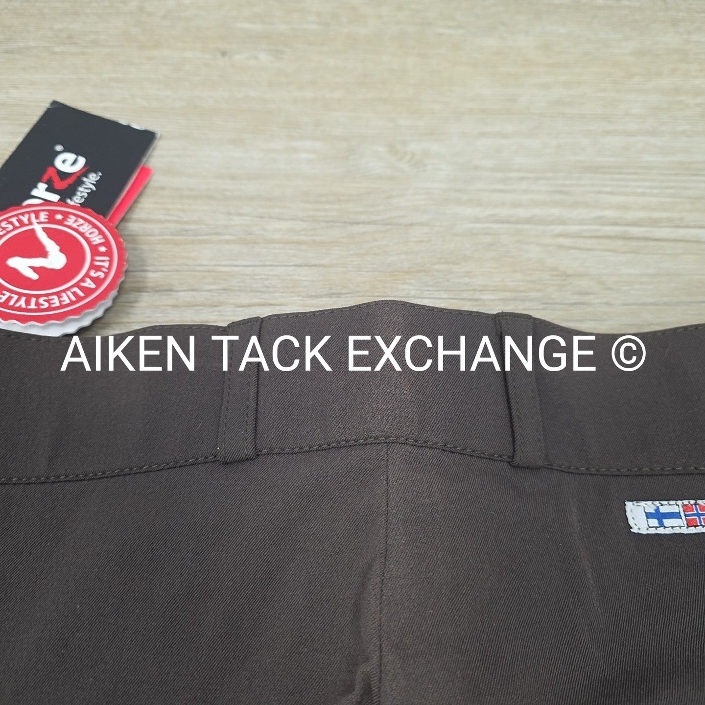 Horze Grand Prix Full Leather Seat Breeches, Brand New, Size XLarge