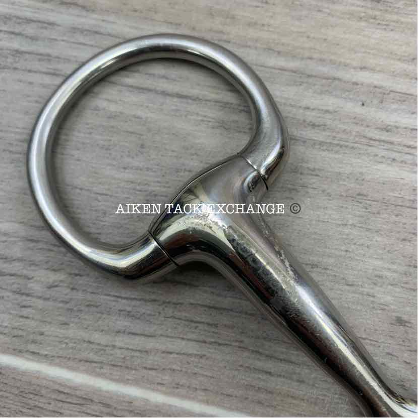 Stubben Single Joint Eggbutt Bradoon Bit 5.25"