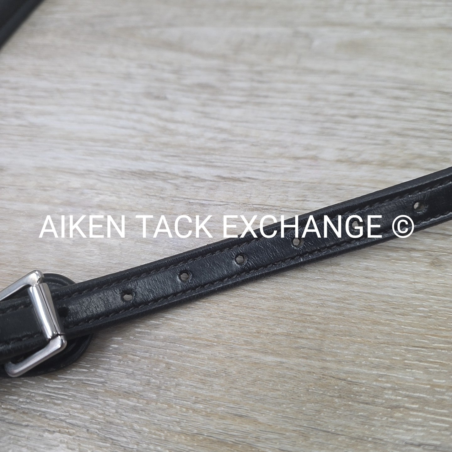 Stampede Equestrian Neck Strap, Patent Black