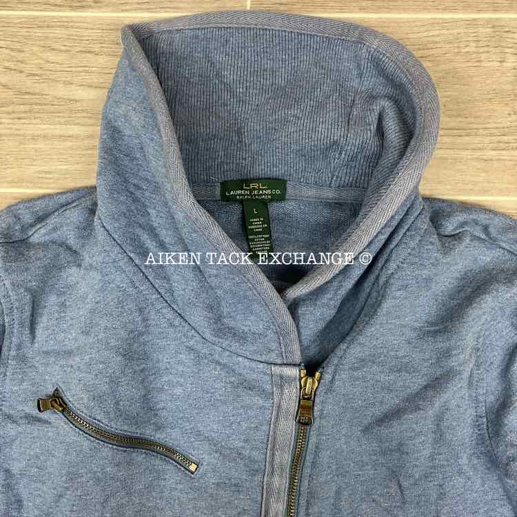 Lauren by Ralph Lauren Zip Light Weight Jacket, Size Large