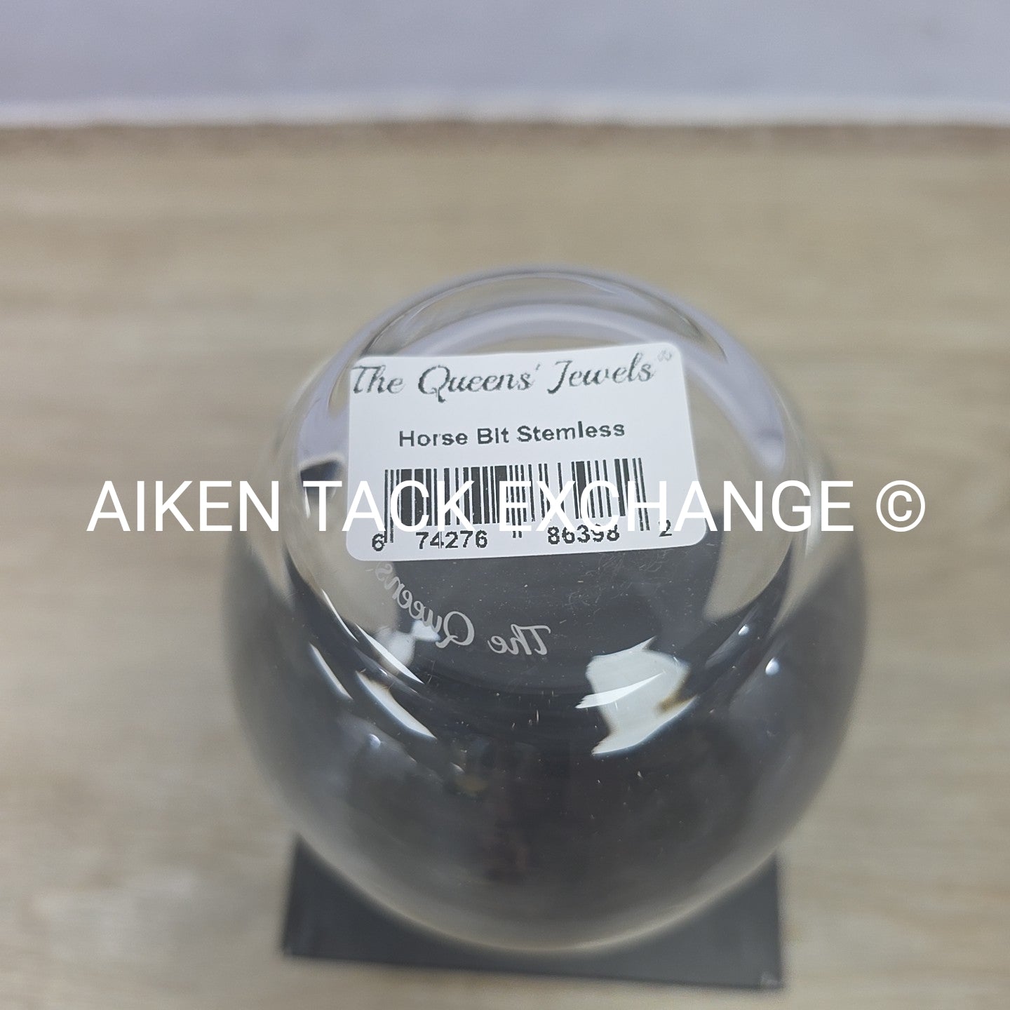 The Queen's Jewel's Snaffle Bit Stemless Glass