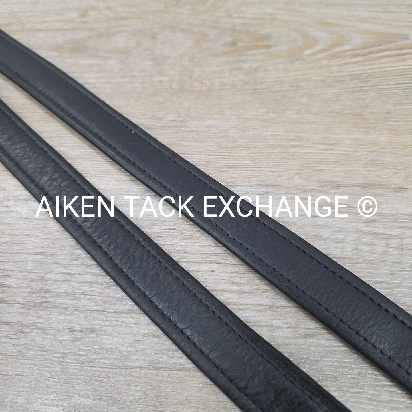 Nylon Lined Wrapped Stirrup Leathers, Black, 66"
