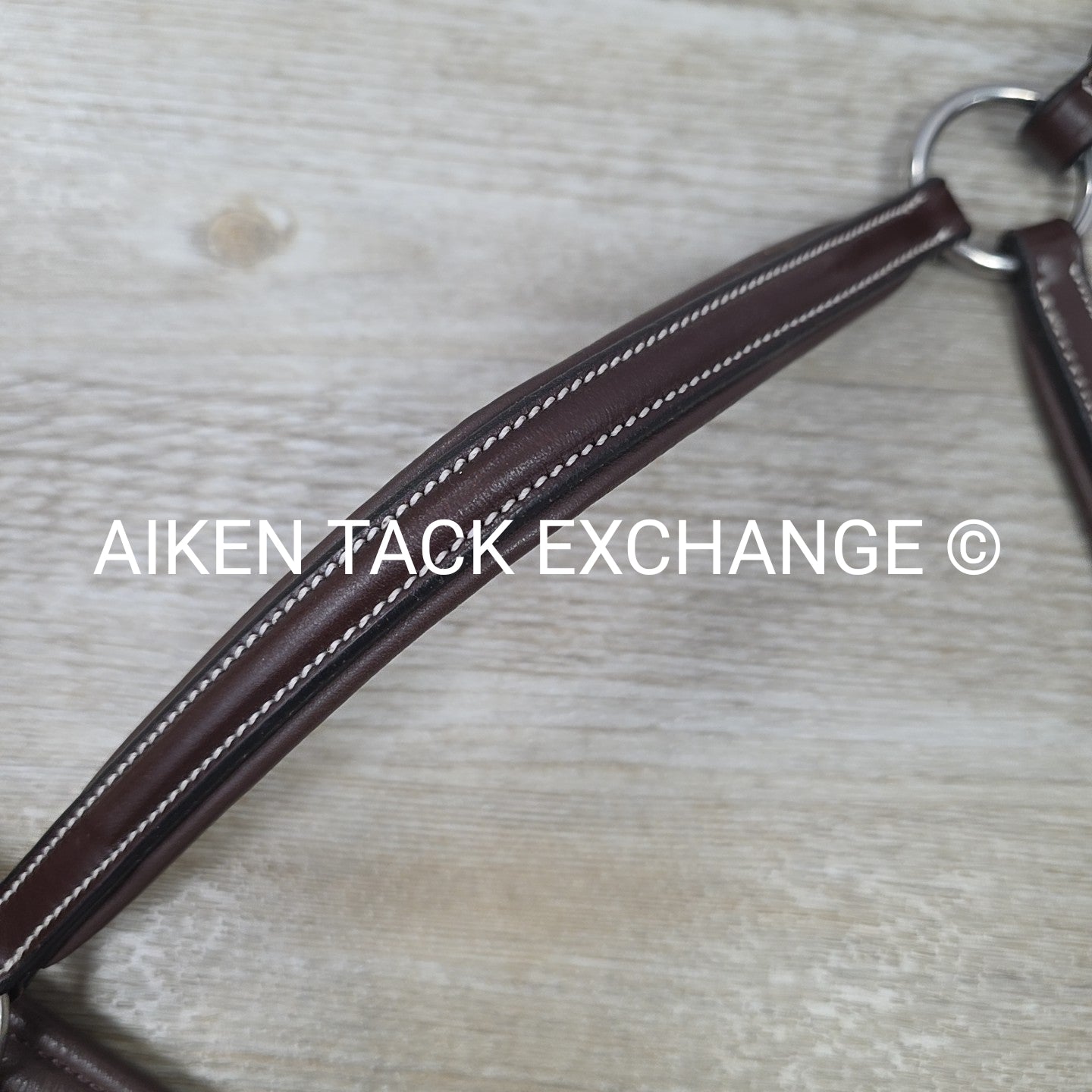 KL Select Red Barn Raised Fancy Stitch Padded Breastplate, Full