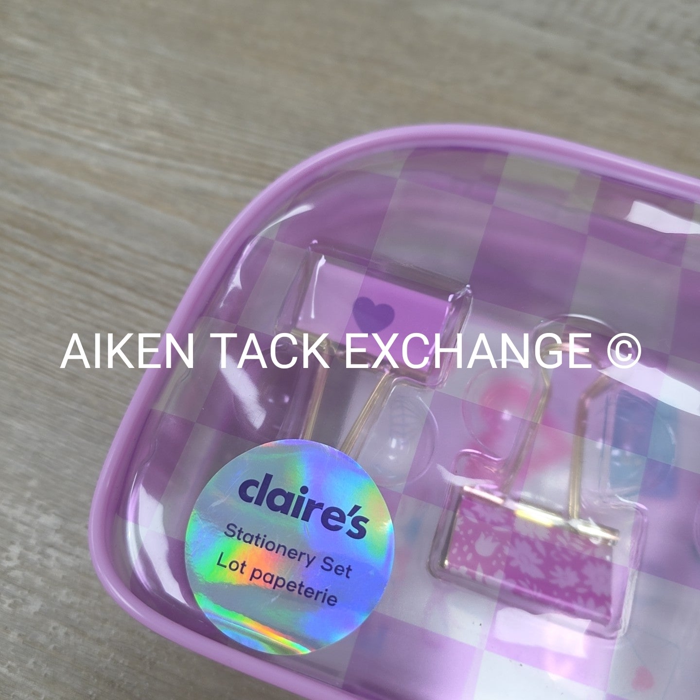 Claire's Stationery Set w/ Zipper Pouch