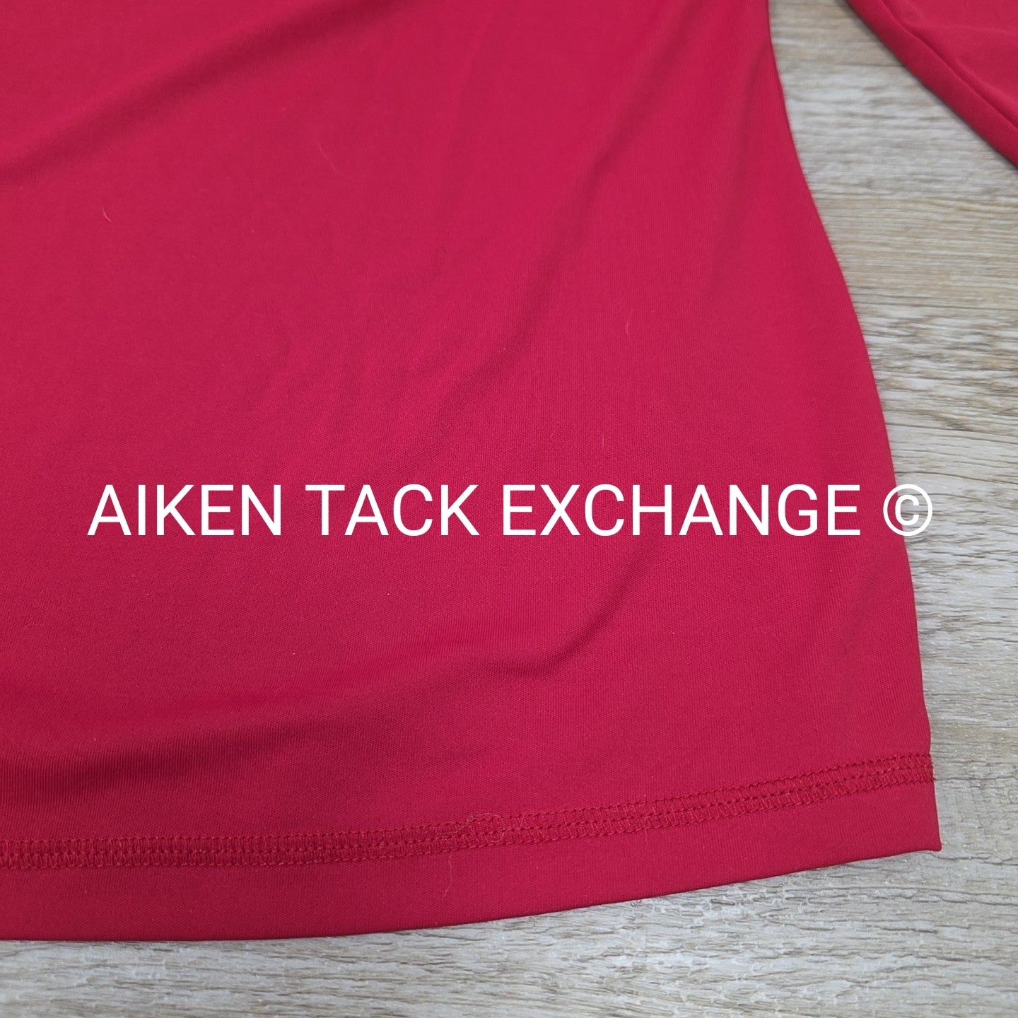Asmar Equestrian Long Sleeve Crew Neck Top, Size X-Large
