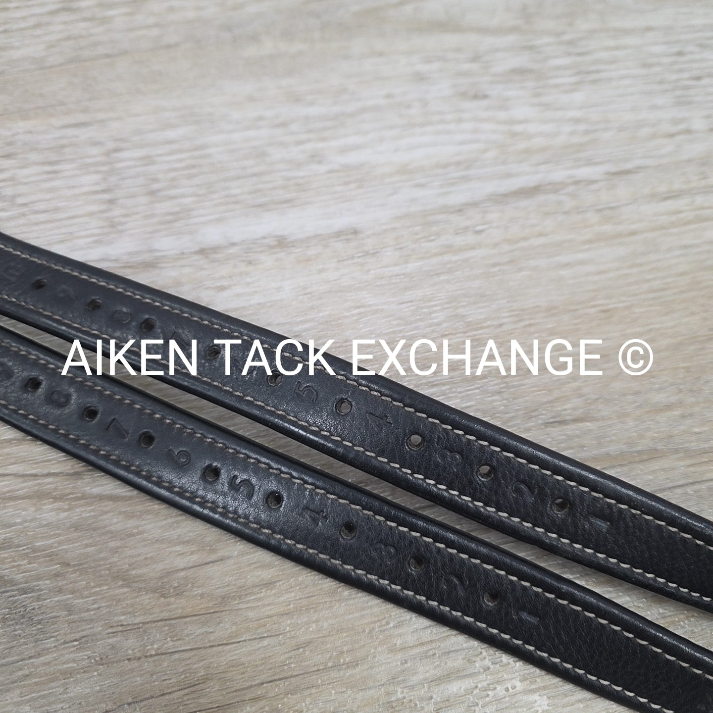 SmartPak Lined Stirrup Leathers, Black, 60"