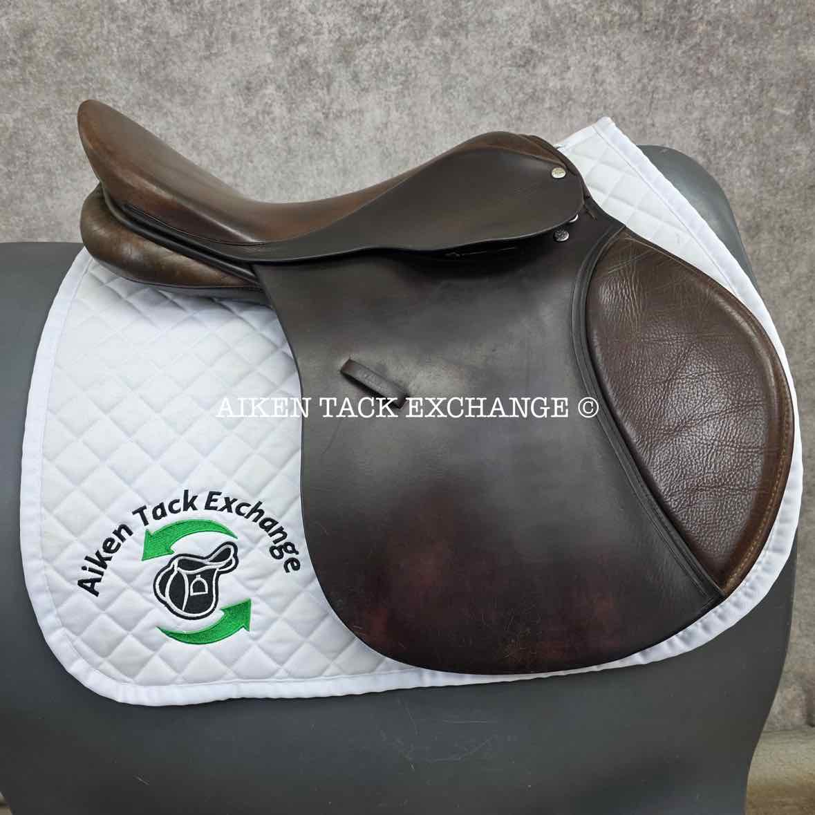 **SOLD** Berney Brothers GP All Purpose Saddle, 18" Seat, Wide Tree, Wool Flocked Panels