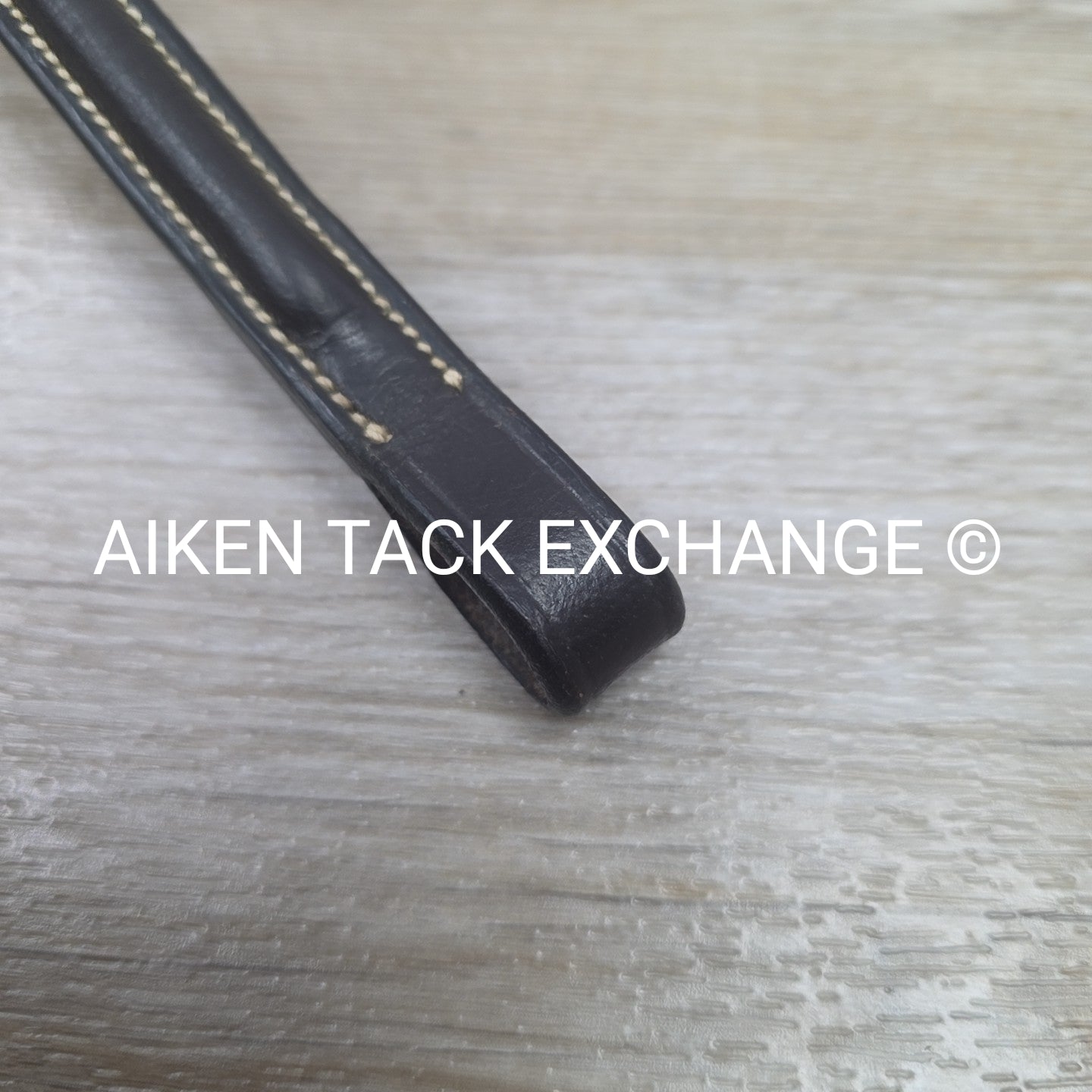 Round Raised Browband, Brown, Size 13.5"