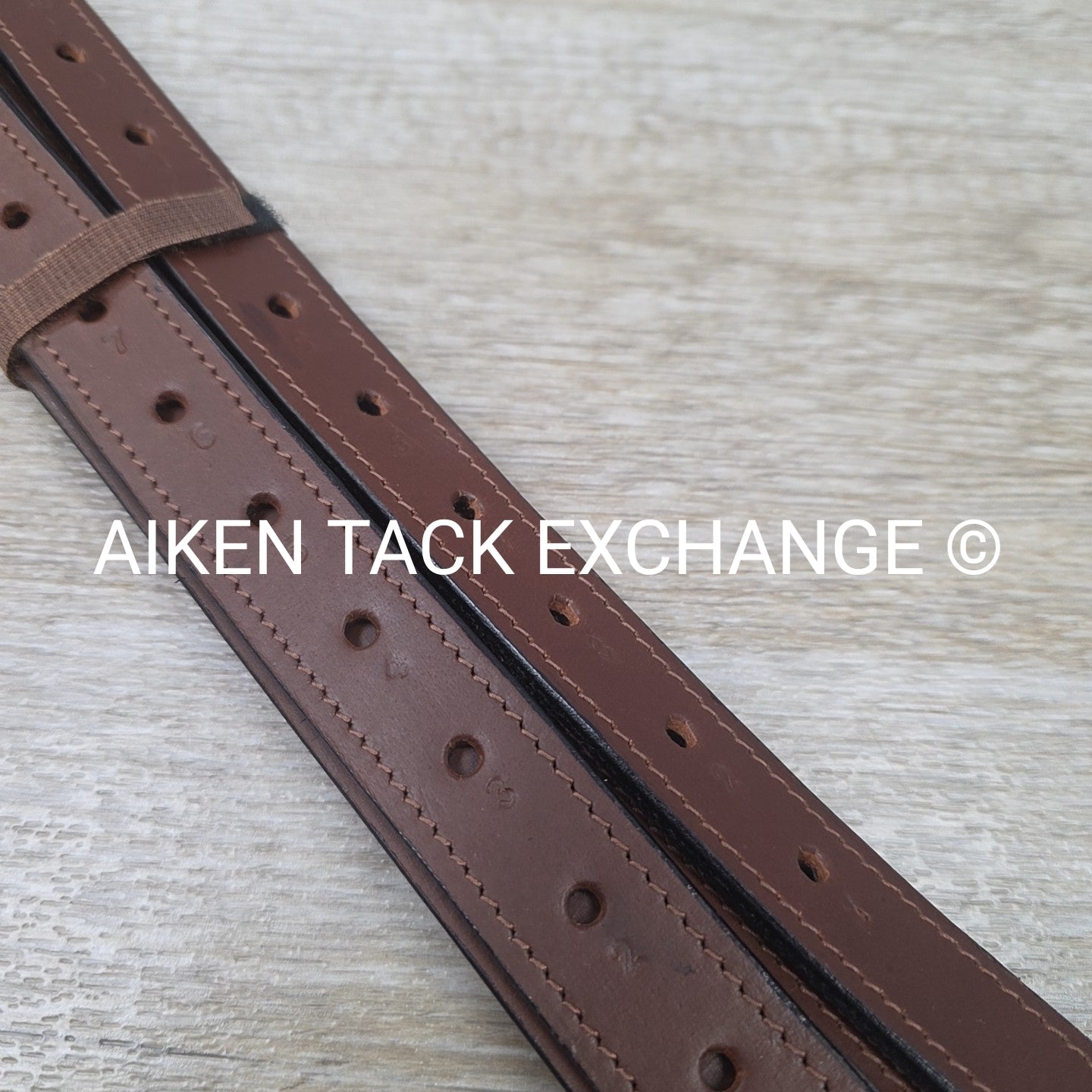 HDR Nylon Lined Stirrup Leathers, Australian Nut, 54"