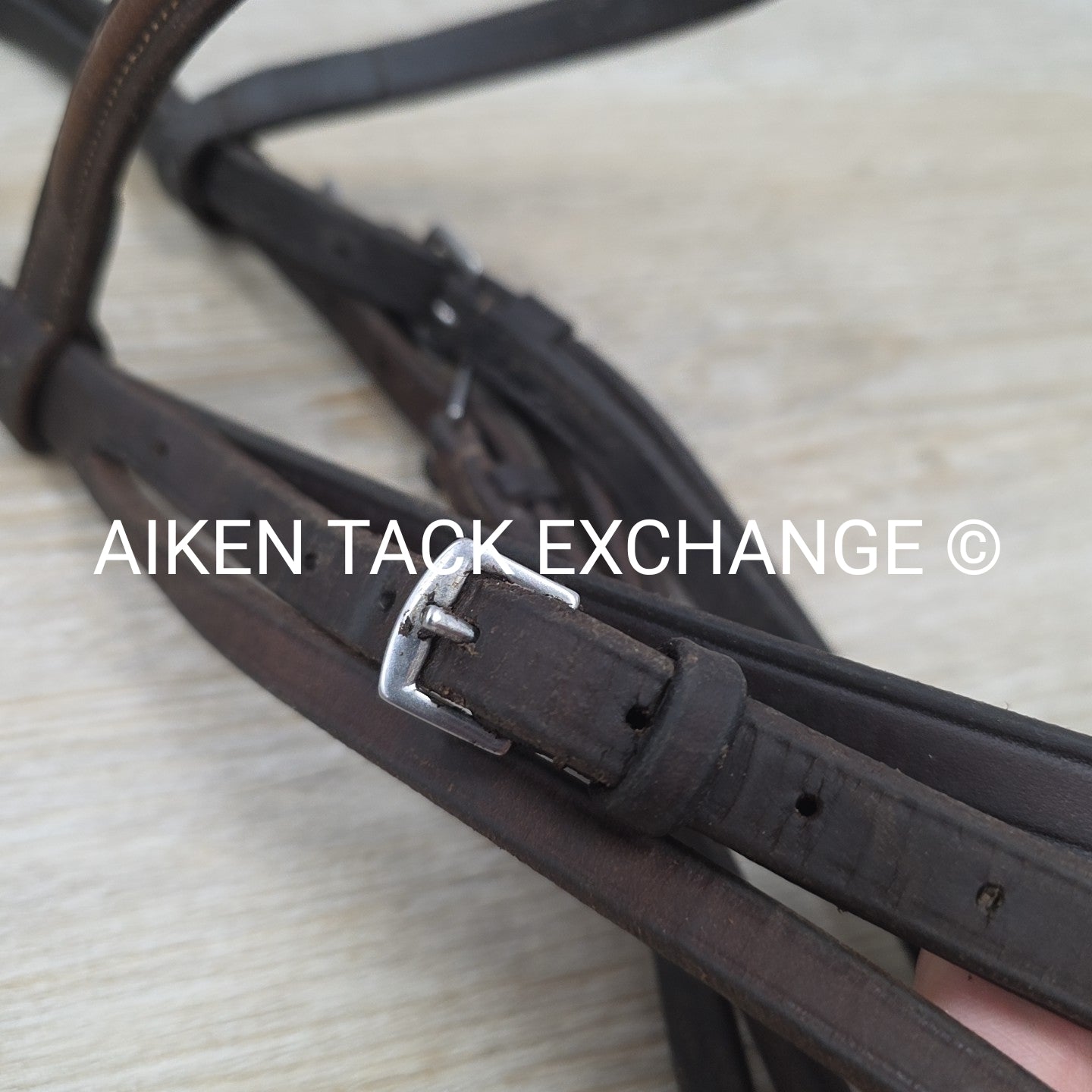 BARGAIN BUNDLE: Plain Raised Bridle with 2 Pairs Laced Reins