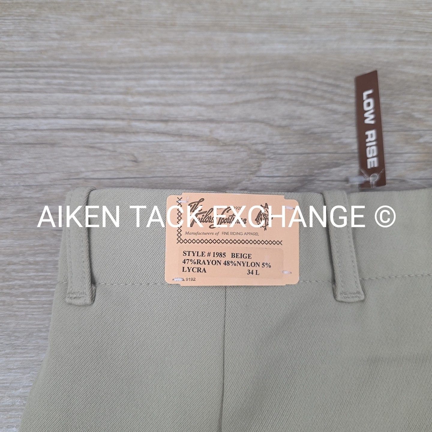 Tailored Sportsman Supreme Hunter Knee Patch Breeches, Women's 34