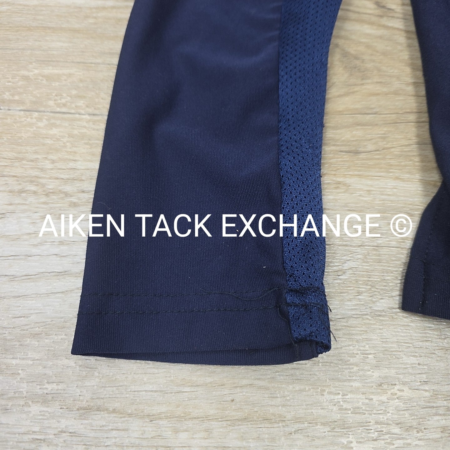 Long Sleeve Mesh Sleeve Top, Size X-Small