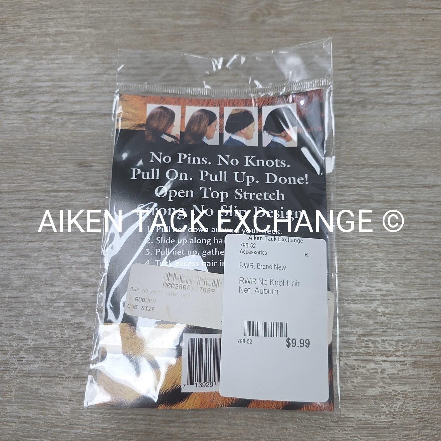 RWR No Knot Hair Net, Auburn