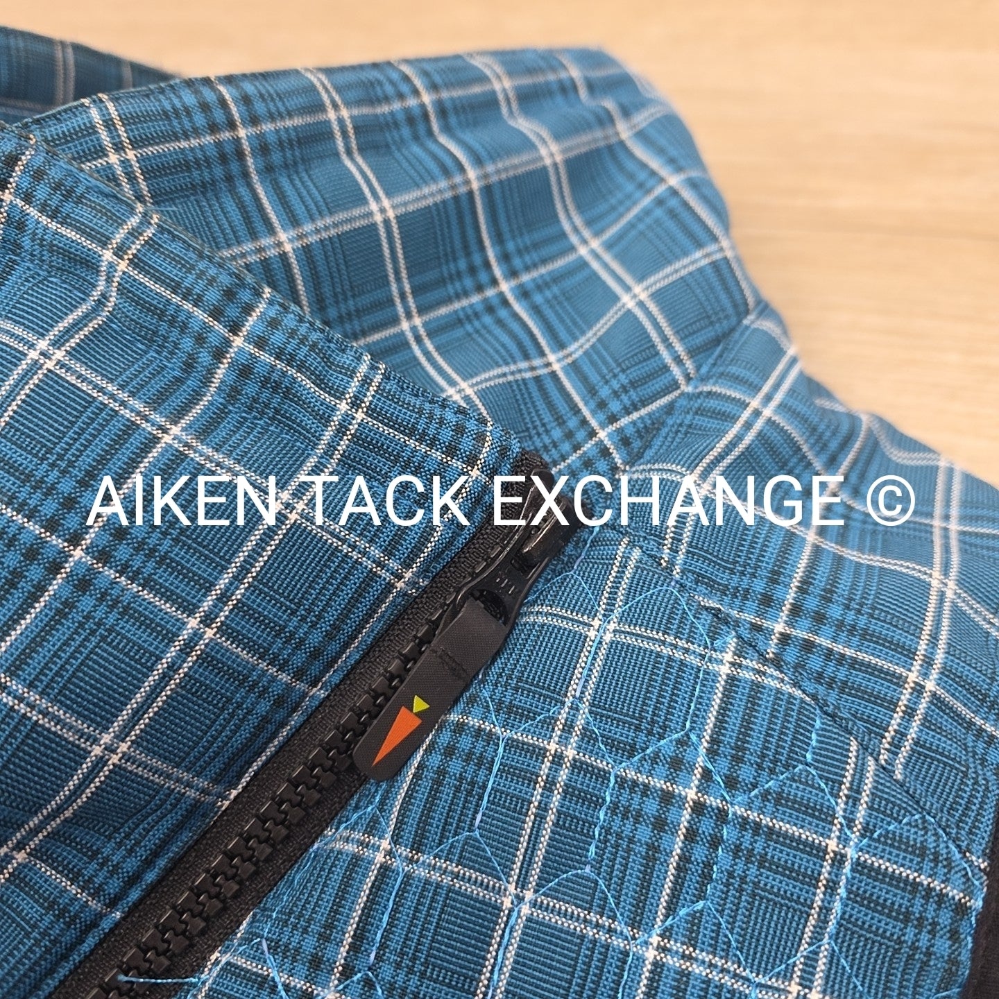 Kerrits Bit of Plaid Asymmetrical Riding Vest, Women's Medium