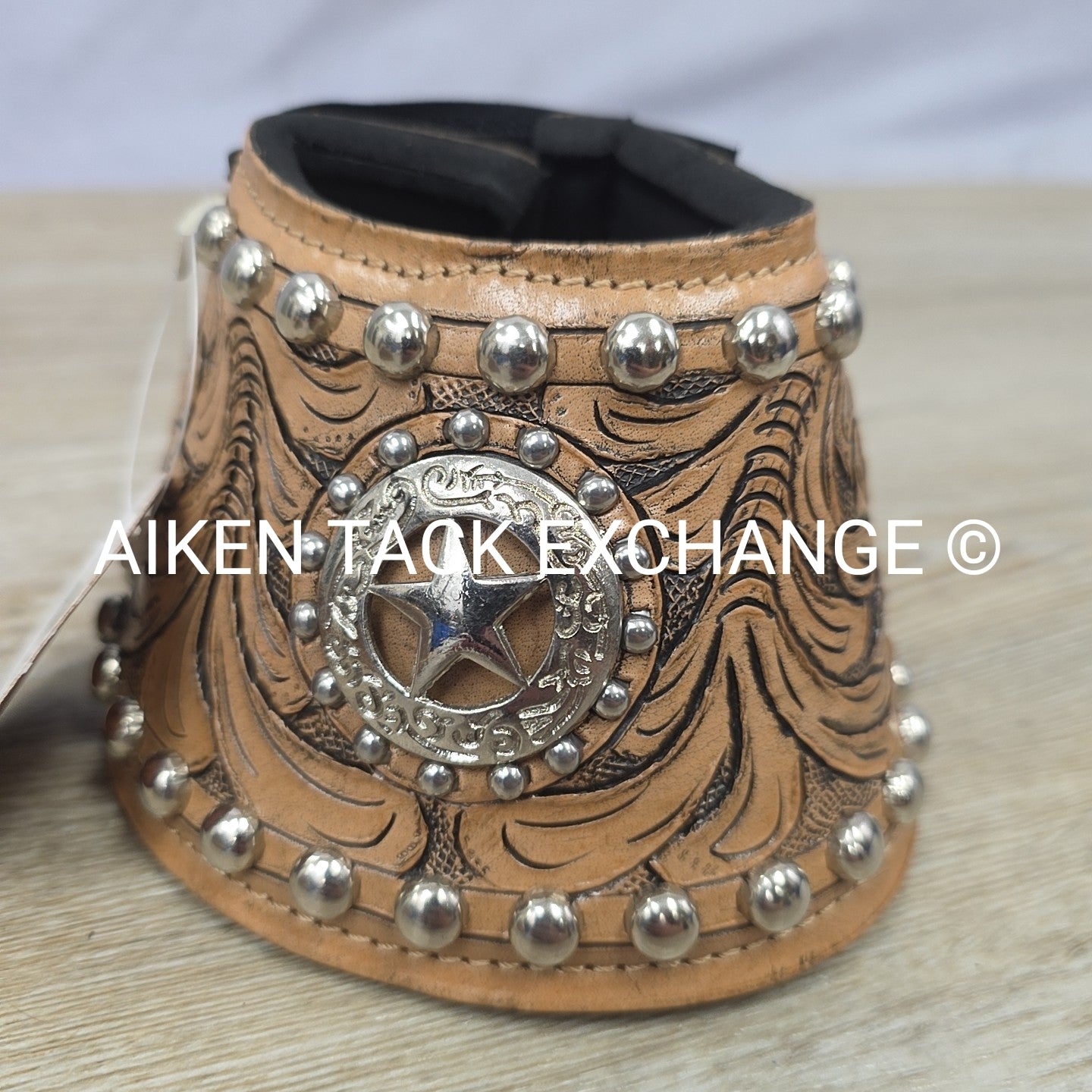 Turn-Two Equine No Turn Bell Boots, Size Medium