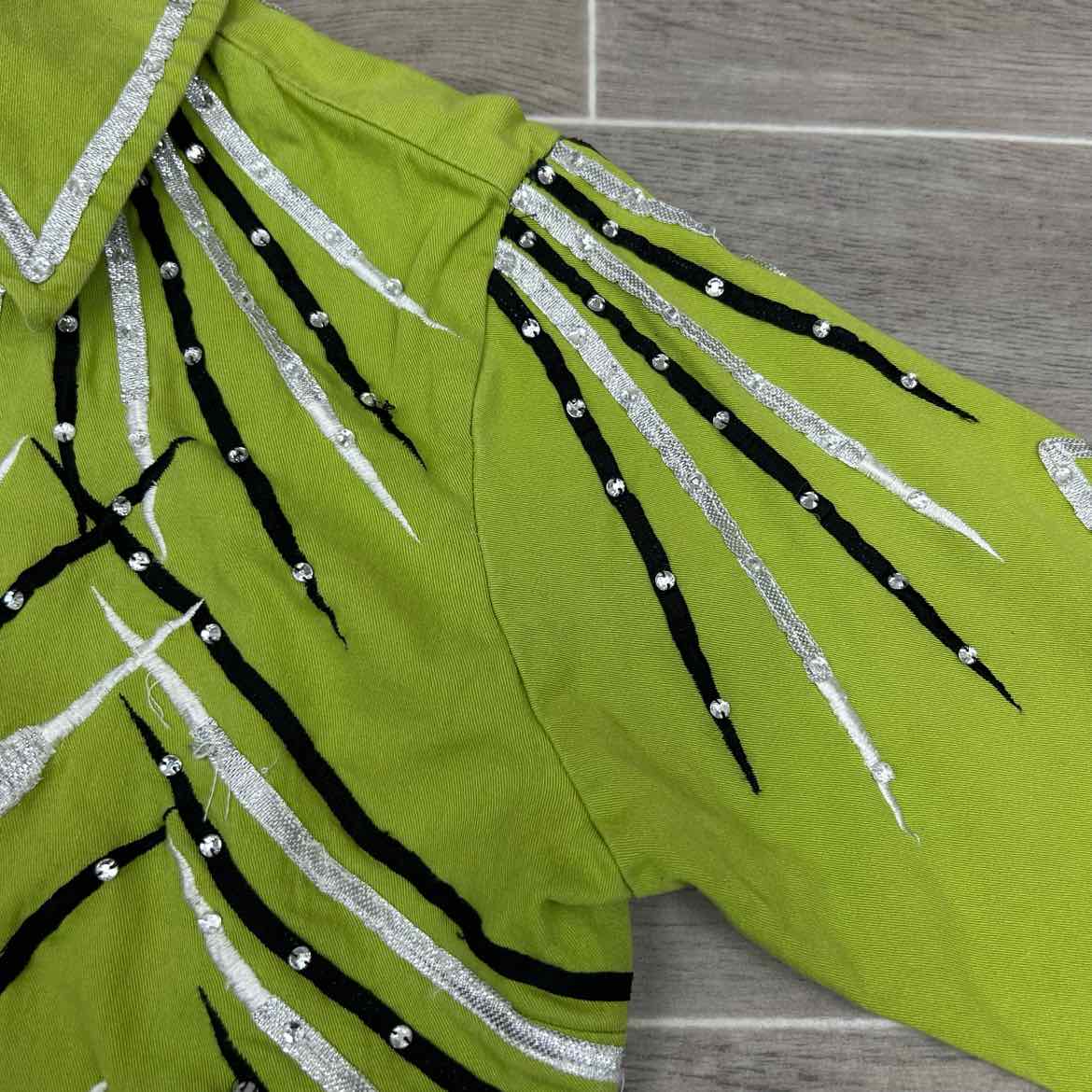 Rod's Long Sleeve Western Show Shirt, Size Medium