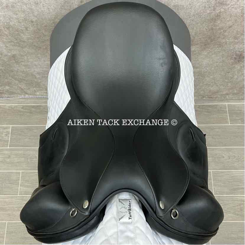 2010 Stackhouse Legado Monoflap Dressage Saddle, 17.5" Seat, Medium Narrow Tree