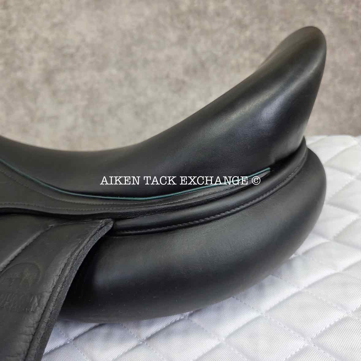 **On Trial** 2013 Devoucoux Makila Monoflap Dressage Saddle, 18" Seat, 3A Flap, M/MW Tree, Foam Panels, Full Buffalo Leather